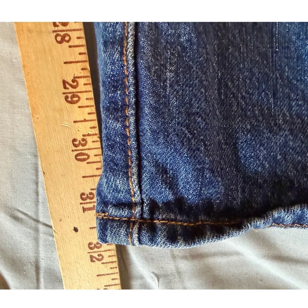 Levi's 501 Original Fit Mens 42x32 Blue Excellent‎ Button Fly Straight Leg Jeans